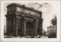 TvB G 6598
<br/>
Veduta dell' Arco di Settimio Severo
<br/>
<em>Piranesi, Giovanni Battista (1720-1778)</em>